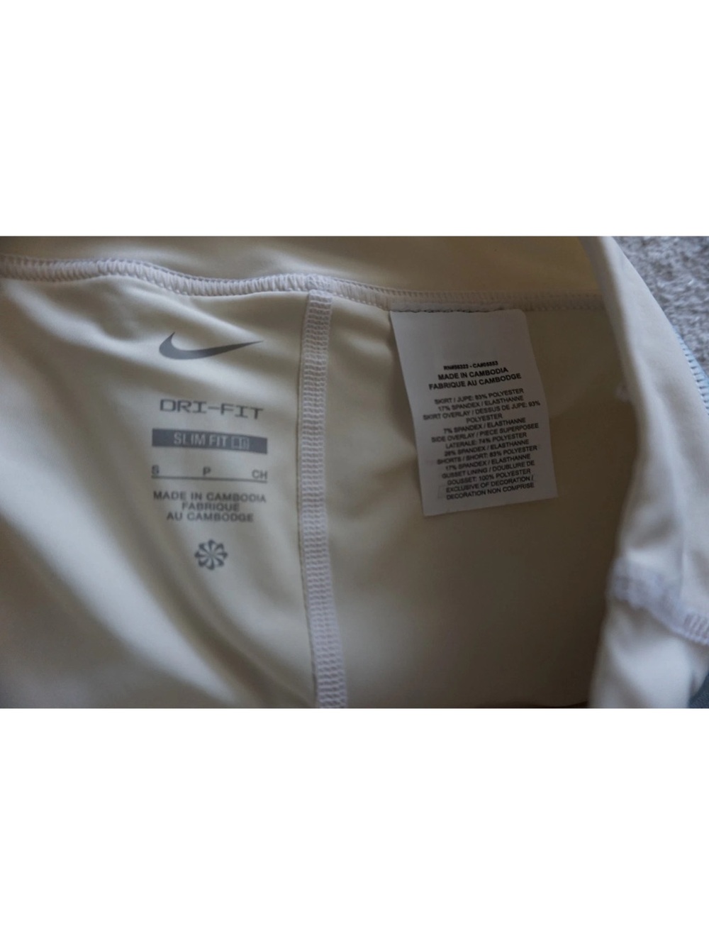 Nike Court Slam Tennis Outfit Set Women’s Yellow White Tank Skirt Small - Picture 5 of 10